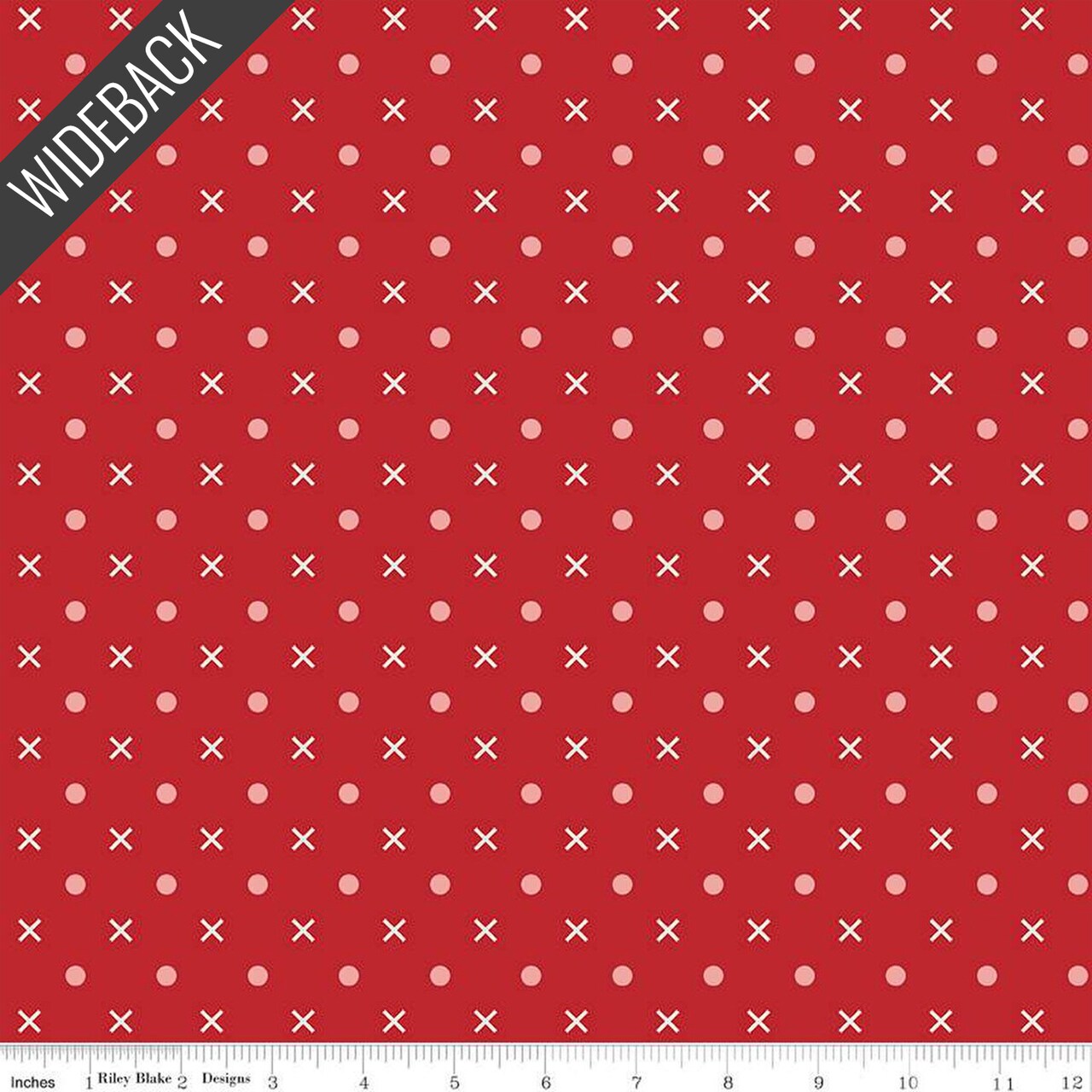 Mary Wideback (108 Inch) in Schoolhouse (wb14183-school) | Bee Dots | Lori Holt | Riley Blake